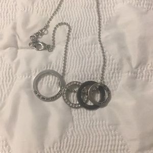 Harley Davidson 4 ring necklace